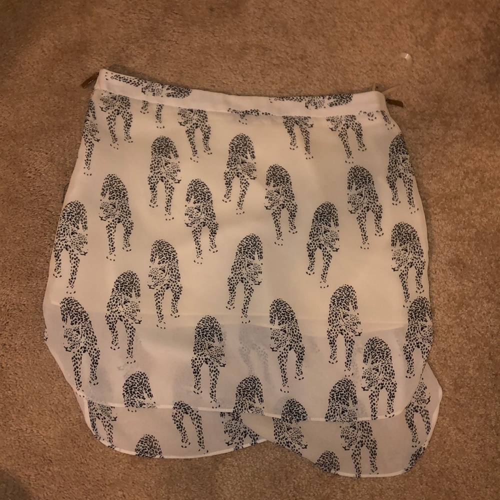 LEOPARD SKIRT